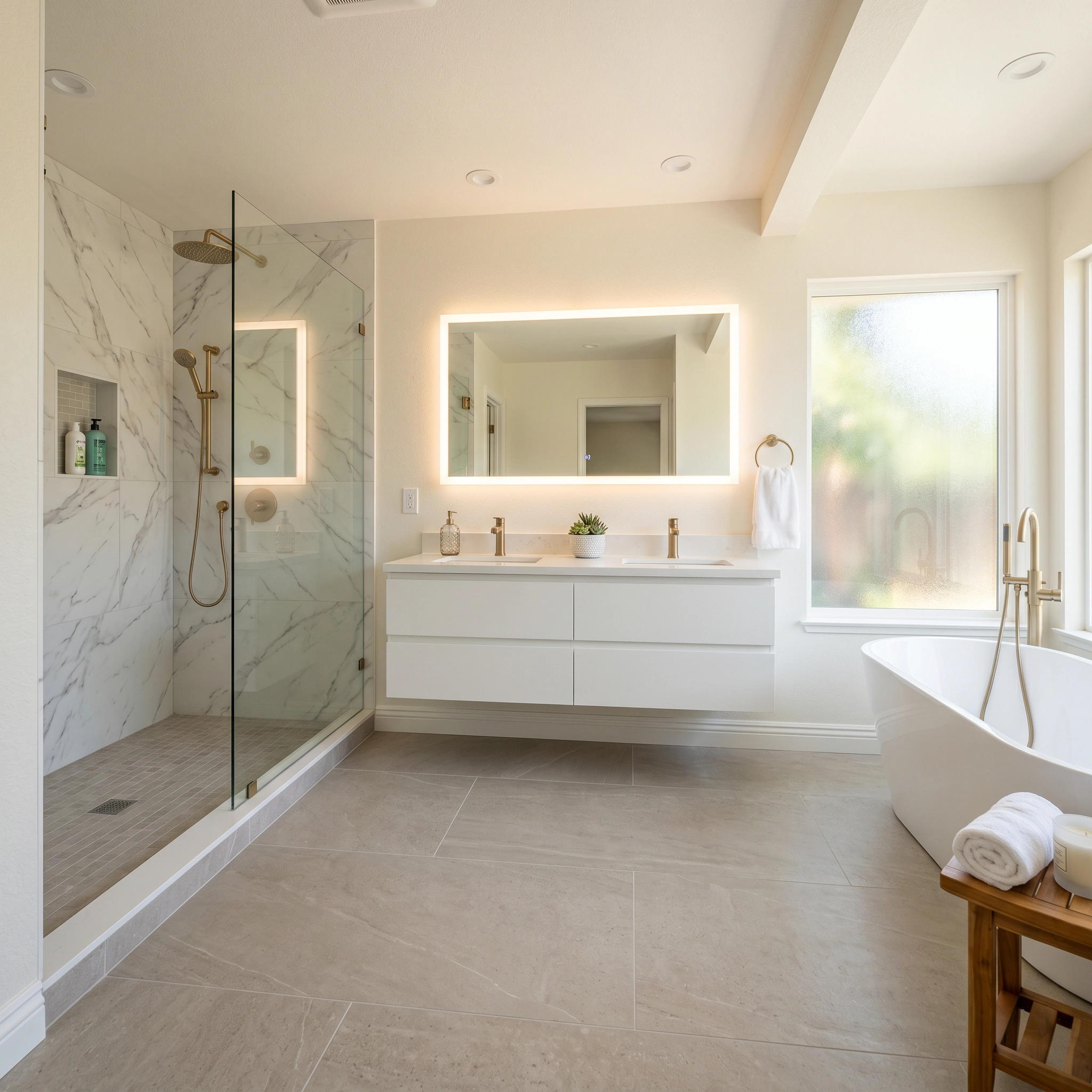 bathroom remodeling in Campbell